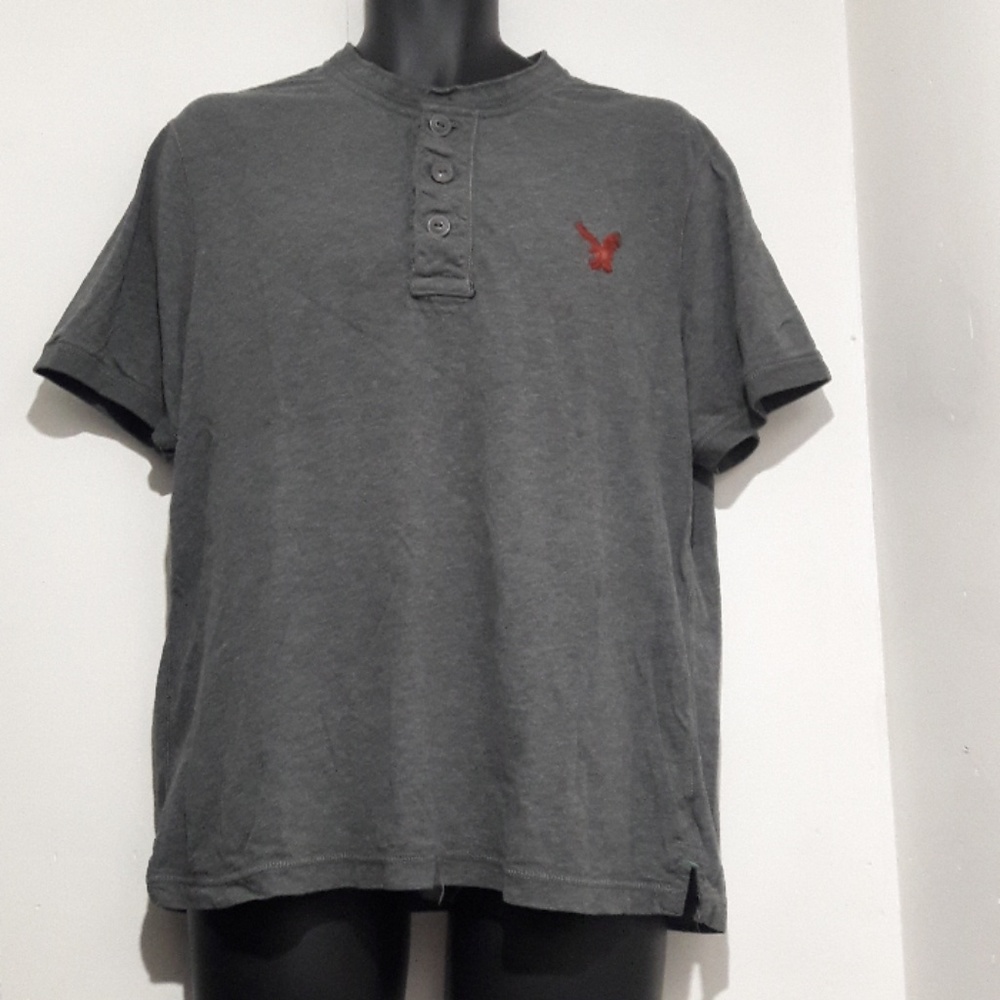 AMERICAN EAGLE OUTFITTERS Gray T-shirt